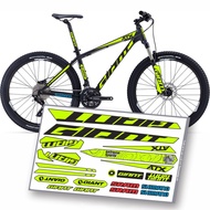 Decal stickers to change color of GIANT ATX terrain bike frames | MTB Frame Deca