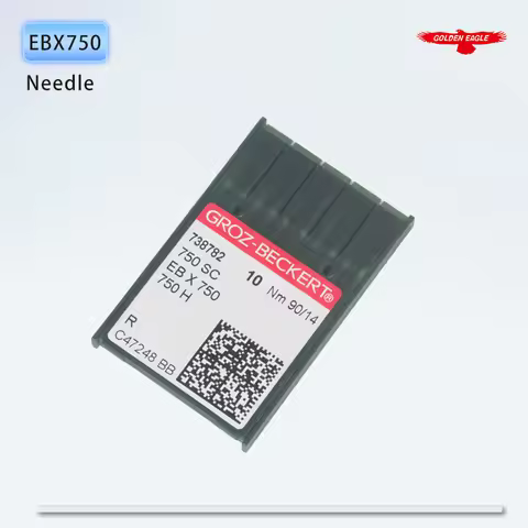 10PCS EBX750 Groz-Beckert Needle For Button Hole Sewing Machine 750SC 750H 750LG SY6482 08:30 Fit Re