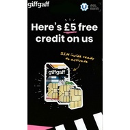 Europe & UK Giffgaff sim card (Free £5 upon activation)