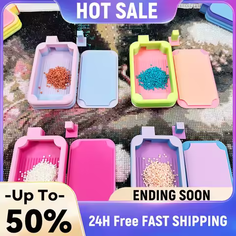 Diamond Painting Tray Organizer Diamond Painting Drill Plate Diamond Art Painting Bead Sorting Tray 