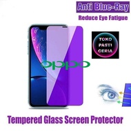 TEMPERED GLASS BLUE CLEAR (NO LIST) OPPO A1K A3S A5S A5 A7 A9 A3 A3X A12 A15 A15S A16 A16E A16K A17 