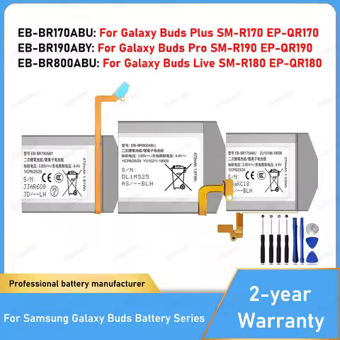 Brand New EB-BR170ABU EB-BR190ABY EB-BR800ABU High Quality Replacement Battery For Samsung Galaxy Bu