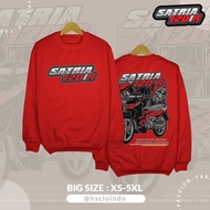 sweater crewneck suzuki satria 120r motor 2 stroke big size xs-5xl - 5xl