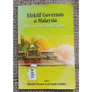 Preloved EFEKTIF GOVERNAN DI MALAYSIA sharifah hayaati syed ismail al qudsy