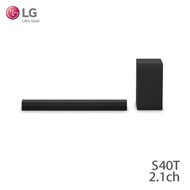 LG S40T 支援 2.1 聲道 Soundbar 介面輕鬆控制