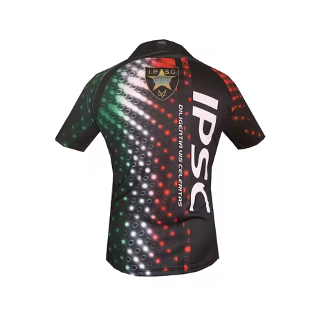 IPSC Italy Sublimation Polo Shirt Shotgun sport shirt Spring Sports Dry Quickly Men's T-Shirt Childr