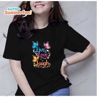 (Shipping within 24 hours) WOMEN'S TOP/ LATEST WOMEN'S DISTRO T-SHIRT WOMEN'S ONECK T-SHIRT TRENDY/ 