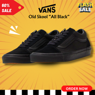 Vans old skool All black  รองเท้าผ้าใบแวนส์ สีดำ สุดฮิต Unisex