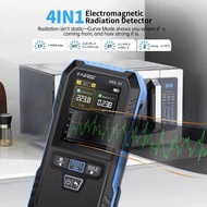 FNIRSI ERD-10 Electromagnetic Radiation Tester Electric Magnetic RF Radiation Meter High Accuracy Po