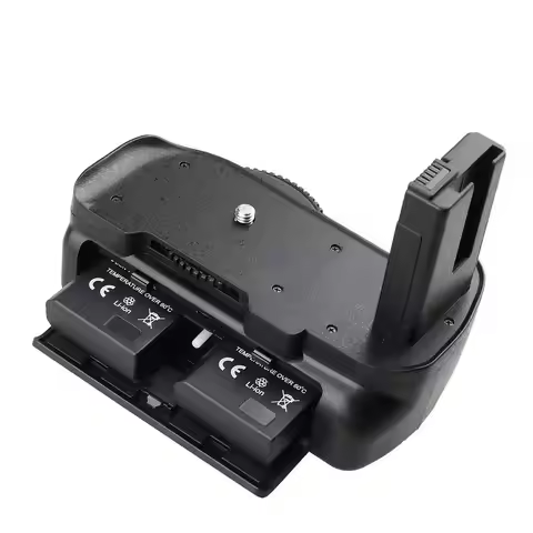 JINTU Power Hand Grip Shutter Hand Holder for the NIKON D5100 D5200 D5300 + 2pcs Decode EN-EL14 Kit 