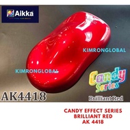 Aikka Paint AK4418 Brilliant Red, Candy Effect Series