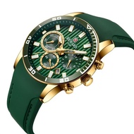 R REWARD Men's Watch Tape Quartz Watch Calendar Men's Watch Six-Hand Watch