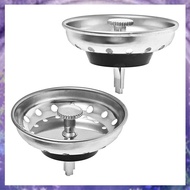 2 Pieces of Drain Filter Sink Plug, Filter Water Sealing Umbrella, Kitchen Sink Plug Cover, Plug Sea
