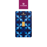 HABIB 1g 999.9 Gold Bar Sirio Collection (Blue)