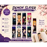 BOOKMARK AESTHETIC BOOKMARK WITH DEMONSLAYER THEME