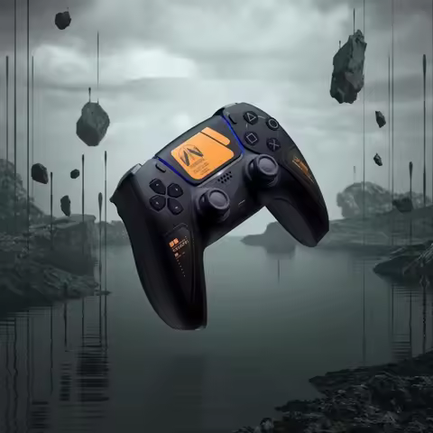 For PS5 Controller Death Stranding 2 Replacement Shell Death Stranding 2 DualSense Case DIY Accessor