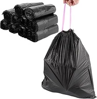 MUXHEL Set of 200 20 Litre Bin Liners with Drawstring, 50 x 55 cm Bin Bags, Extra Strong, 10 Rolls o