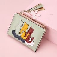 Small Wallet Wallet Multi-card Keychain Coin Purse Short Ladies Wallet