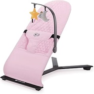 Kinderkraft Mimi Portable Baby Bouncer, Safe and Ergonomic Bouncer Seat with Spine Support and an Ad