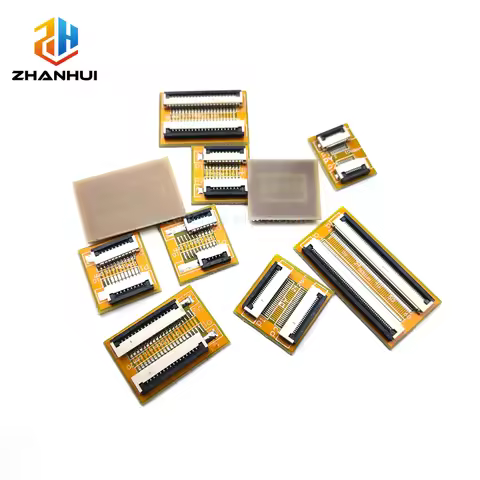0.5mm 1.0mm FFC/FPC Flexible Flat Cable Extension Board 4P 5P 6P 8P 10P 12P 16P 20P 24P 30P 40P 50P 