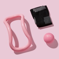 [Glam.D] Home Exercise Set, Yoga Rings, Massage Mall, Elastic Band