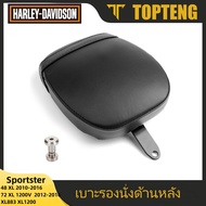 TopTeng เบาะรองนั่งผู้โดยสารด้านหลังเบาะสำหรับ Harley-Davidson Sportster 48 Forty Eight XL 1200X 201