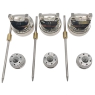 1.4mm/1.7mm/2.0mm Nozzle Replace Nozzle Kit Set For HVLP Spray Gun H-827 Hand Pneumatic Manual Spray