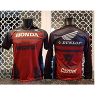 < Baju konvoi baju ride baju mancing Jersi Permotoran  HONDA konvoi ride rs150>