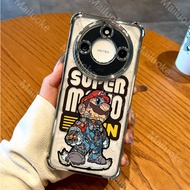 Honor X9D X9B X9A X9C 5G Case Honor X9C Smart Case New Mario Mobile Phone Case Anti-fingerprint Shoc