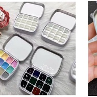 Watercolor tray, 12-cell-24-cell watercolor tray