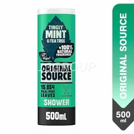 Original Source Tingly Mint & Tea Tree Shower Gel / Body Wash, 500ml