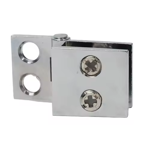 Bathroom Shower Glass Zinc Alloy Door Hinges Cabinet Cupboard Clamp Hinge Home Hardware 0 Degrees/90
