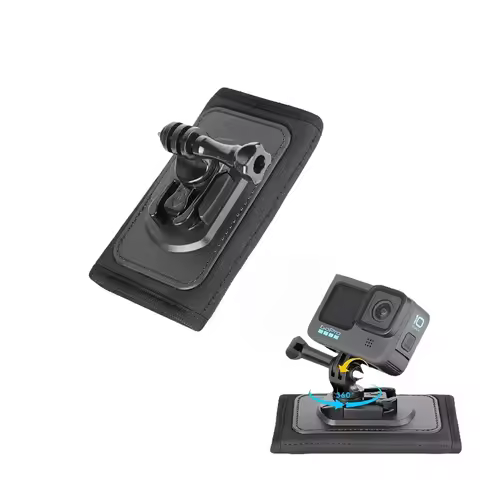 Terebento Shoulder Strap 360° Rotate Buckle Quick Release Mount for GoPro Hero13/12/11/10/9 Dji Acti