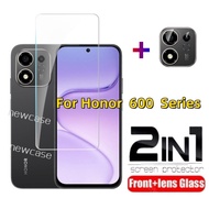 2in1 Screen Protector Tempered Glass For Honor 600 Smart Pro Lite 5G 2026 Honor600 600Pro 600Smart 6