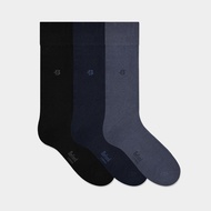 Byford 3pairs Men Full Length Socks Bamboo Elastane BMS278254