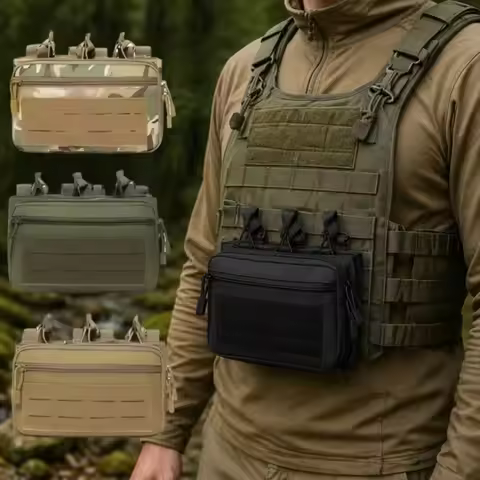 Cartridge Holder Hunting Bag Outdoor Camping and Hiking Molle Magazine Pouch Triple Mag Rifle Admin 