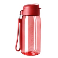 Water bottle tupperware drinking bottle Tupperware Fun Xpress Cup 550ml Chili Red Portable Student Sports Outdoor Fitnes