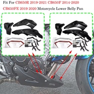 Fit For Honda CB650R 2019-2021 CB650FE CB650F 14-20 Motorcycle Belly Pan Engine Spoiler Lower Fairin