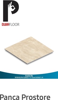 Lantai Granit Durafloor Wh8H002Pa/Sqa6027-3T Mengkilap 60X60/1,44 M2