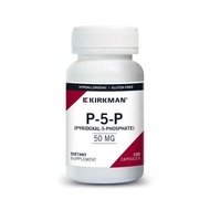 Kirkman P-5-P Active Vitamin B6 High-Efficiency Nerve Support 50mg 100 Capsules