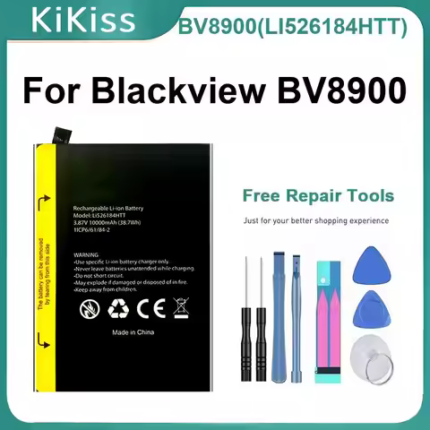 New Upgraded Batteries BV8900LI526184HTT For Blackview BV8900
