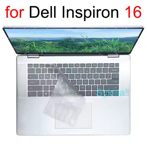 Keyboard Cover for Dell Inspiron 16 Plus 5645 5640 5630 5635 5620 5625 7620 7640 7630 7635 Silicone 