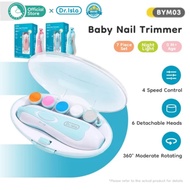 PREFERRED & Dr.isla 6 in1 Electric Baby Nail Trimmer Nail Clipper Adult Nail Polisher Pedicure Baby 