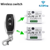 RF 433MHZ Wireless switch remote control switch DIY Reposition switch