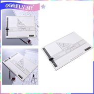[oggfly] Multifunctional Drawing Board Drafting Table A3 Angle Adjustable Drafting Table Measuring S
