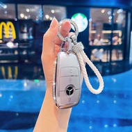 Mercedes-Benz A-Class Key Cover EQA/EQB Car Buckle E350el Premium S-Class CLS Male G-Class AMG Femal