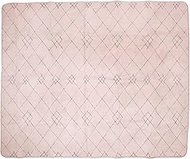 Marushin 0275053100 Puff Rug, Rose, 78.7 x 94.4 inches (200 x 240 cm), Anti-Slip, All Seasons
