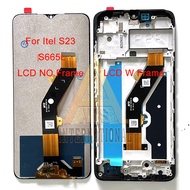 Original For itel S23+/S23 Plus S681LN LCD Display Screen Touch Panel Digitizer For itel S23 S665L