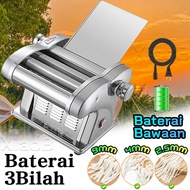 Stainless Steel Mesin Pembuat Mie Elektrik Mesin Pengepres Mie Listrik Mesin Giling Mie Otomatis Pen