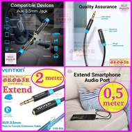 3.5mm TRS CABLE CONNECTION 34903 - 13 - VENTION AUX EXTENSION CABLE - TRS AUDIO CABLE CONNECTION - T